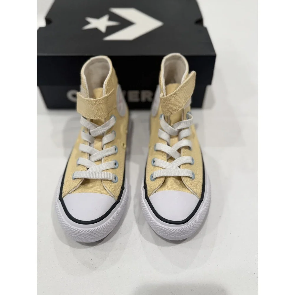Converse Chuck Taylor All Star High Top Lace Up Sneaker Yellow Kids 11 A17090F